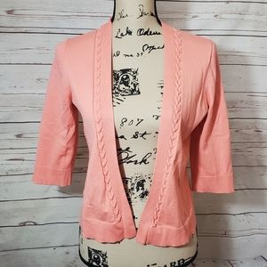 Pendleton Open Front 3/4 Sleeve Cardigan Size S